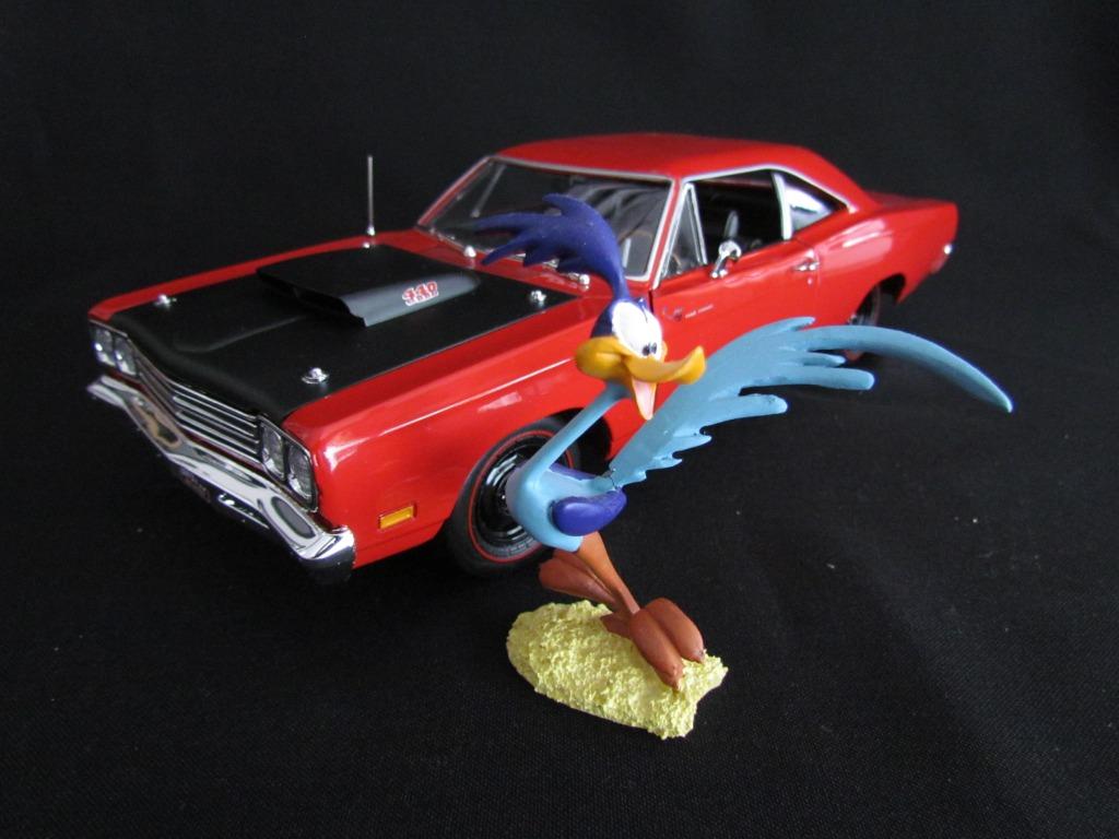 1969 1/2 Plymouth Road Runner 1/18, Hobby & Loisirs créatifs, Voitures miniatures | 1:18, Enlèvement ou Envoi, Neuf, Voiture, ERTL