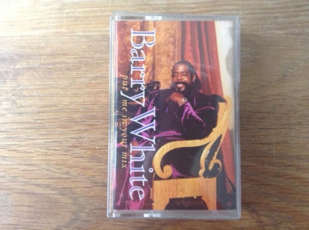 muziekcassette barry white, CD & DVD, Cassettes audio, Originale, Comme neuf, 1 cassette audio, R&B et Soul