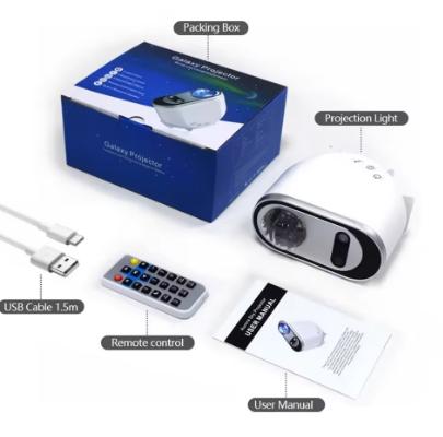 Noorderlicht Aurora Galaxy Star Projector – Maanlamp, Enlèvement ou Envoi, Neuf