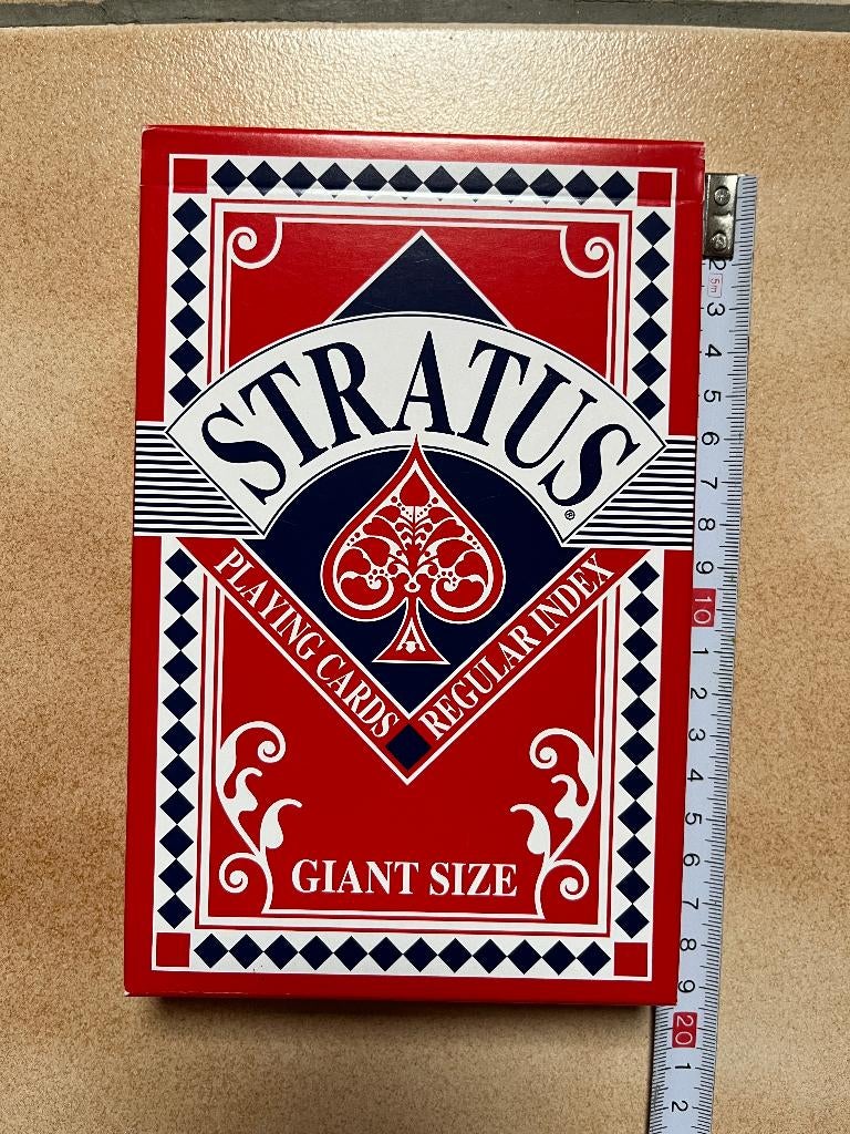 Stratus speelkaarten Giant size nieuw, Enlèvement, Neuf, Cartamundi