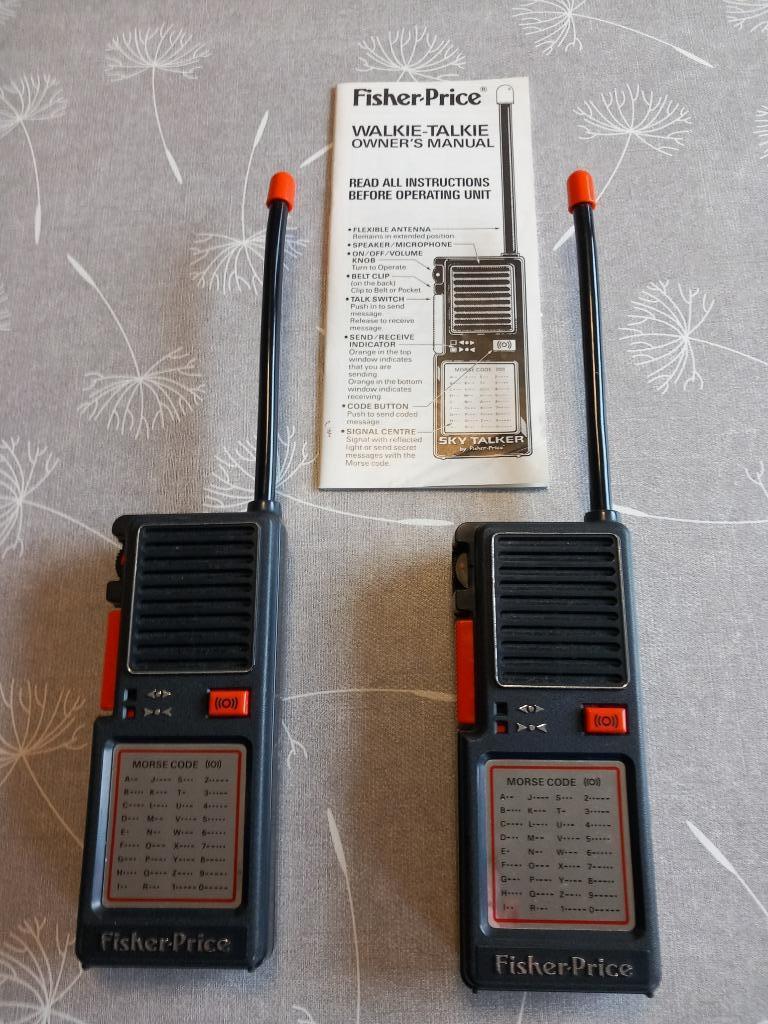 2 Walkie - Talkie's van Fisher - Price, Verzamelen, Ophalen, Overige typen