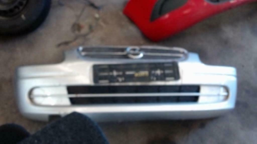 voorbumper opel Agila 2001, Gebruikt, Voor, Opel, Ophalen of Verzenden
