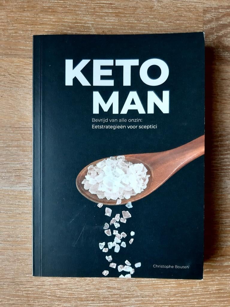 Boek Ketoman - Christophe Bouten, Boeken, Christophe Bouten, Dieet en Voeding, Ophalen of Verzenden, Zo goed als nieuw