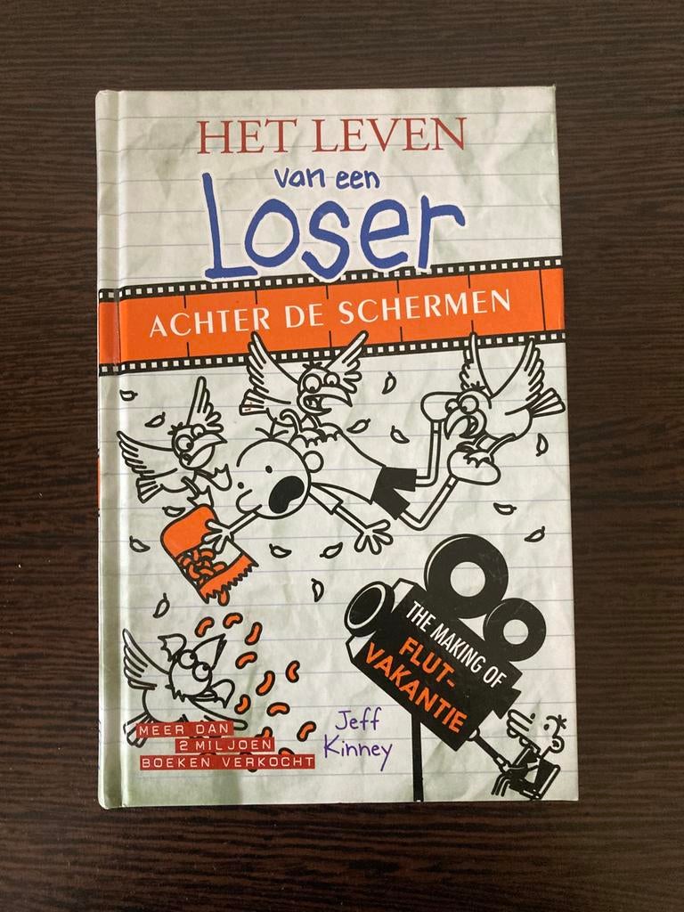 Jeff Kinney - Achter de schermen, Ophalen of Verzenden, Zo goed als nieuw, Jeff Kinney