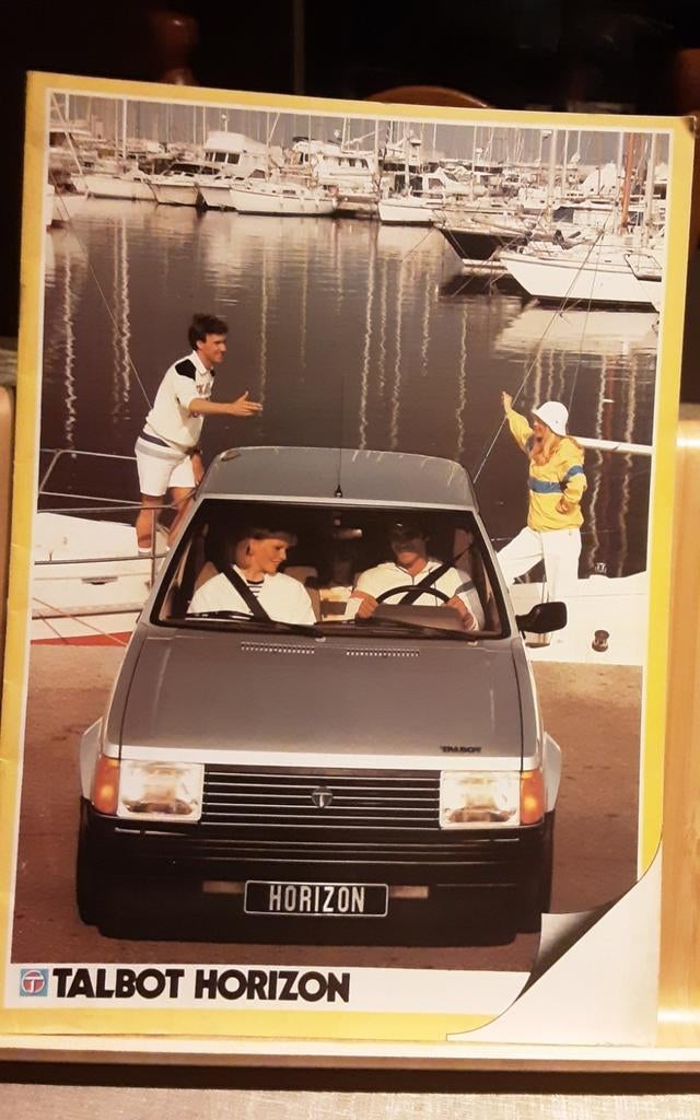 Talbot horizon brochure, Enlèvement ou Envoi, Comme neuf