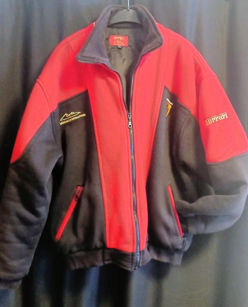 Fanjacket Ferrari Schumacher, Maat 52/54 (L), Ferrari, Ophalen of Verzenden, Jack