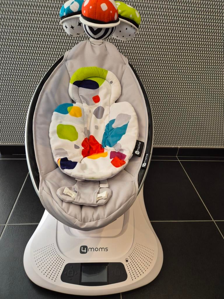 4moms mamaRoo met accessoire newborn insert, Enlèvement, Comme neuf