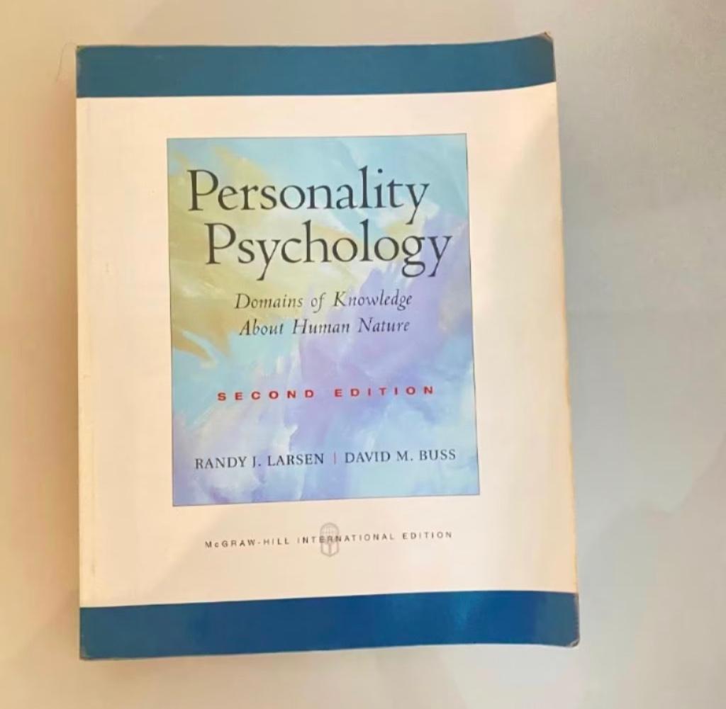 Personality Psychology RANDY J. LARSEN | DAVID M. BUSS, Boeken, Studieboeken en Cursussen, Ophalen of Verzenden, Zo goed als nieuw