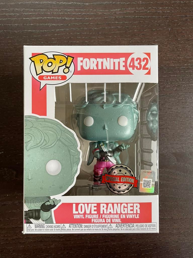 Funko Fortnite Love Ranger 432 Metallic vaulted, Ophalen of Verzenden, Nieuw