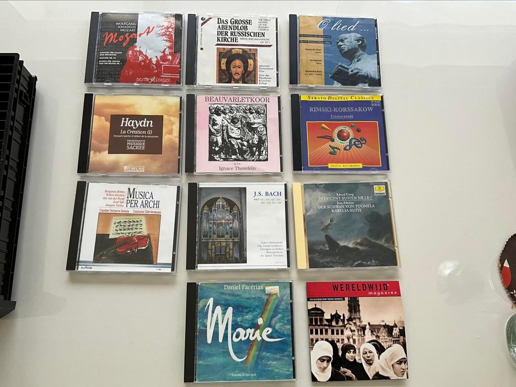 Lot Cd’s religie getinte liederen, Enlèvement ou Envoi, Comme neuf