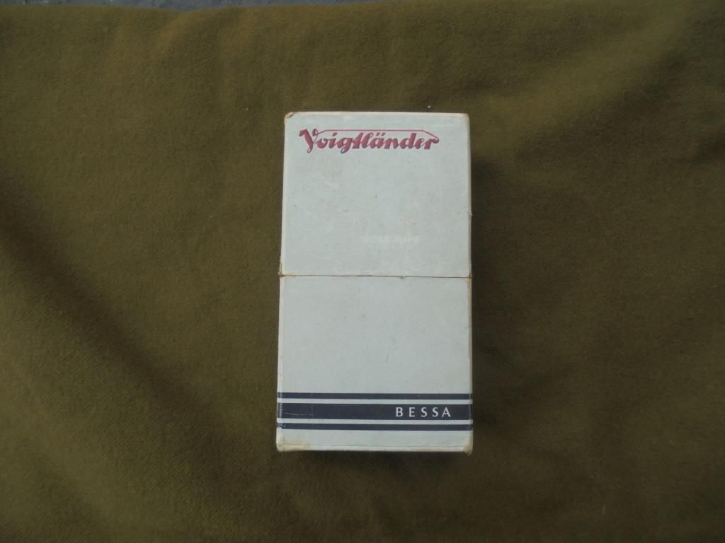 Oude Voigtlander Bessa balgcamera, Ophalen of Verzenden, Gebruikt, Overige Merken