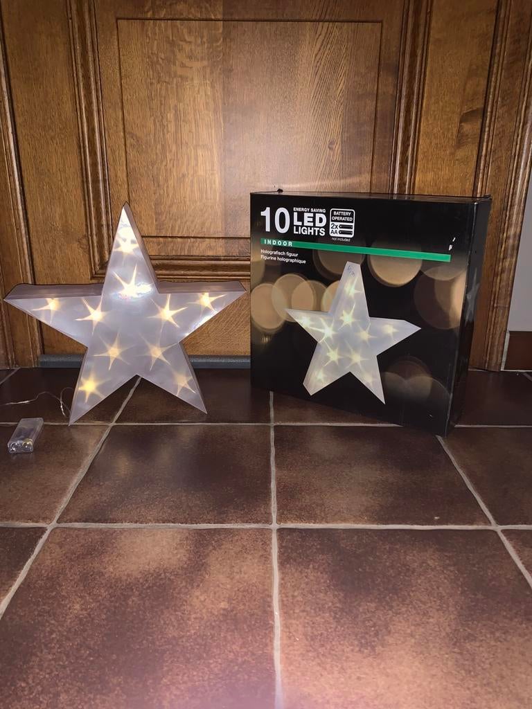 Kerstster led, Enlèvement, Utilisé