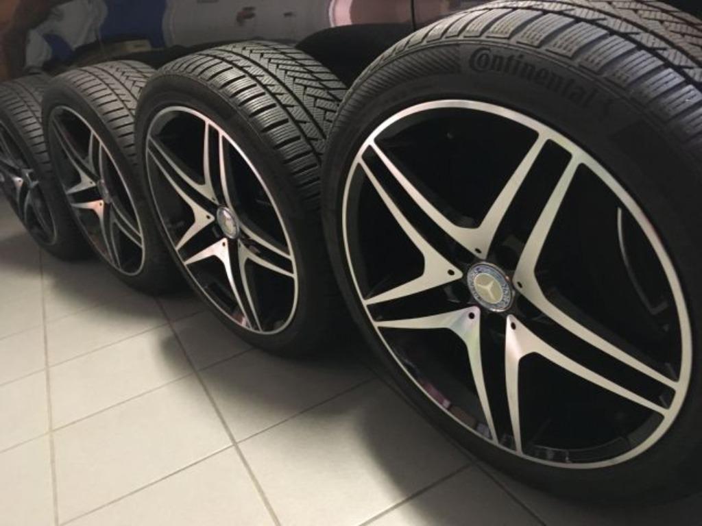 Pneus et Jantes pour Mercedes - HIVER, Autos : Pièces & Accessoires, Pneus et Jantes, Véhicule de tourisme, 18 pouces, Enlèvement