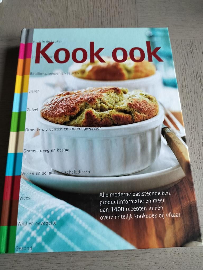 Boek 'Kook ook', Boeken, Kookboeken, Zo goed als nieuw, Ophalen of Verzenden