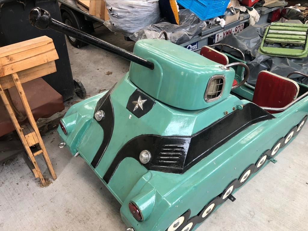 Autopede tank ‘60, Enlèvement, Utilisé