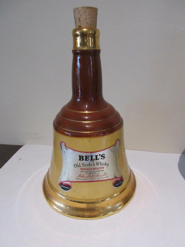 Lege fles van BELL'S Old Scotch Whisky fles keramiek, Verzamelen, Ophalen