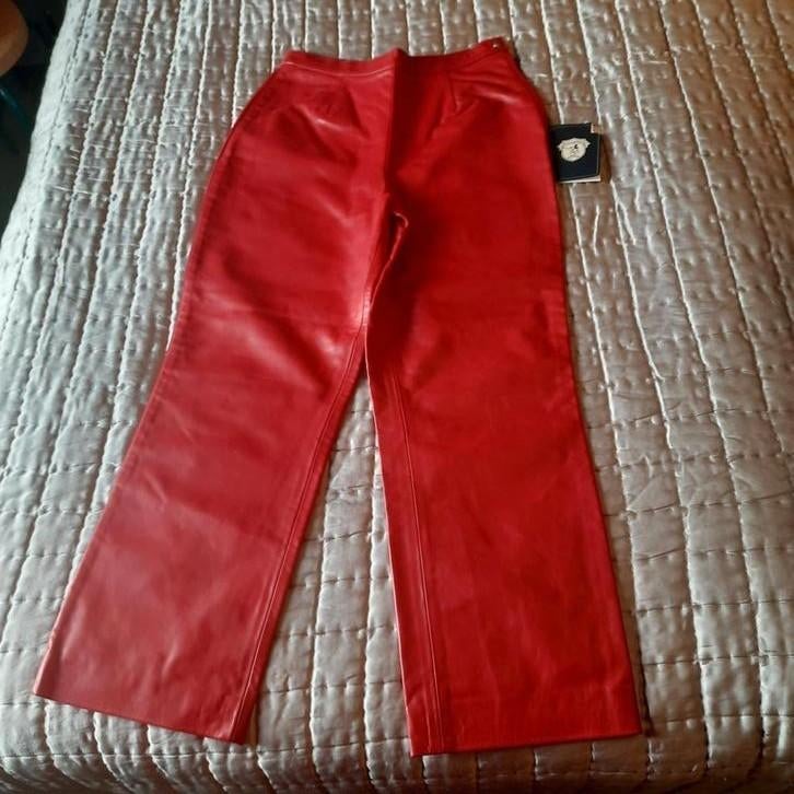 DONALDSON LEDEREN BROEK*NIEUW en ONGEDRAGEN * TOP*, Kleding | Dames, Ophalen, Donaldson, Nieuw, Maat 36 (S)