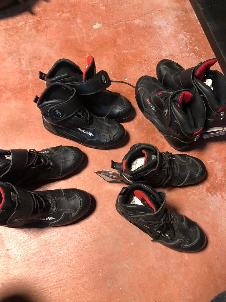 Basket moto richa, Comme neuf