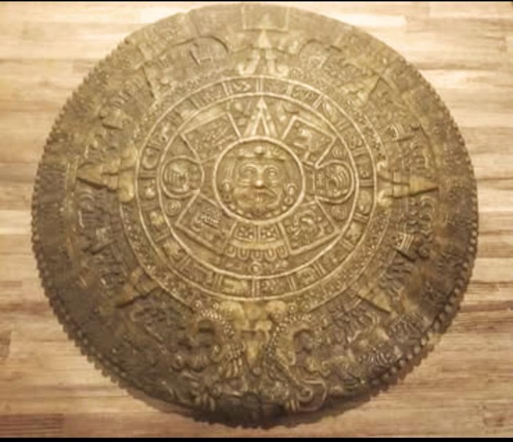 CALENDRIER AZTEQUE/INCA, Antiquités & Art, Enlèvement