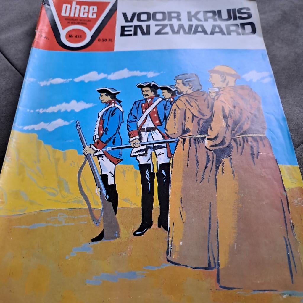 Strip Ohee voor kruis en zwaard, Boeken, Ophalen of Verzenden
