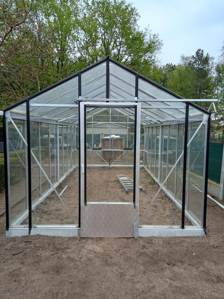 serre te koop, Tuin en Terras, Kassen, Nieuw, Kweekkas, Aluminium, Glas, Ophalen of Verzenden