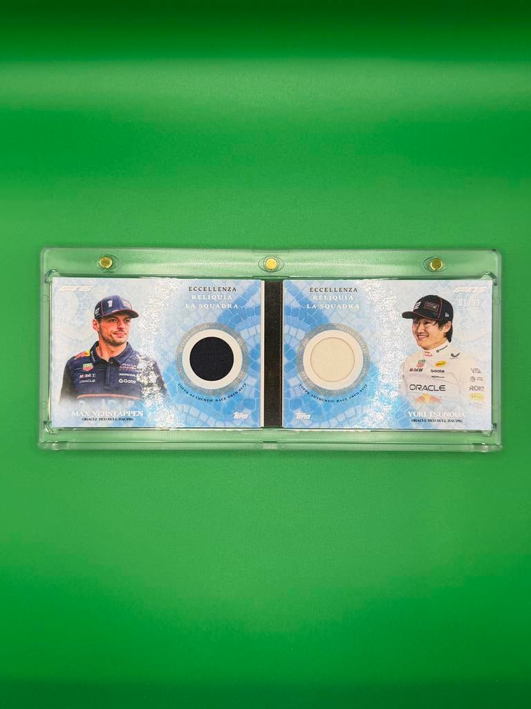 2025 Topps F1 Eccellenza Verstappen/Tsunoda Booklet /99, Enlèvement ou Envoi