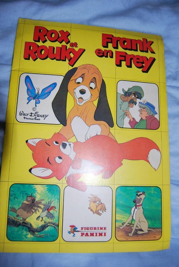 Album PANINI - Walt Disney - Rox en Rouky, Verzamelen, Ophalen of Verzenden, Gebruikt, Overige typen