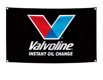 Grote vlaggen Valvoline (150x90cm), Ophalen of Verzenden, Nieuw