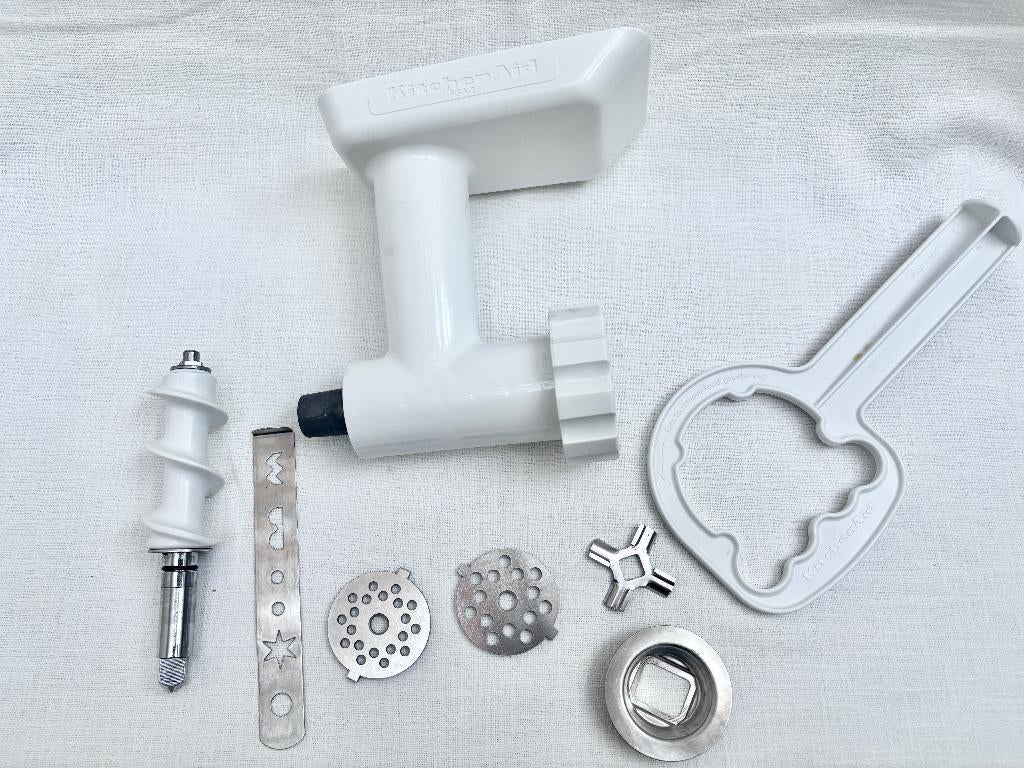 KitchenAid - Vleesmolen en koekjespers set, Ophalen of Verzenden, Gebruikt
