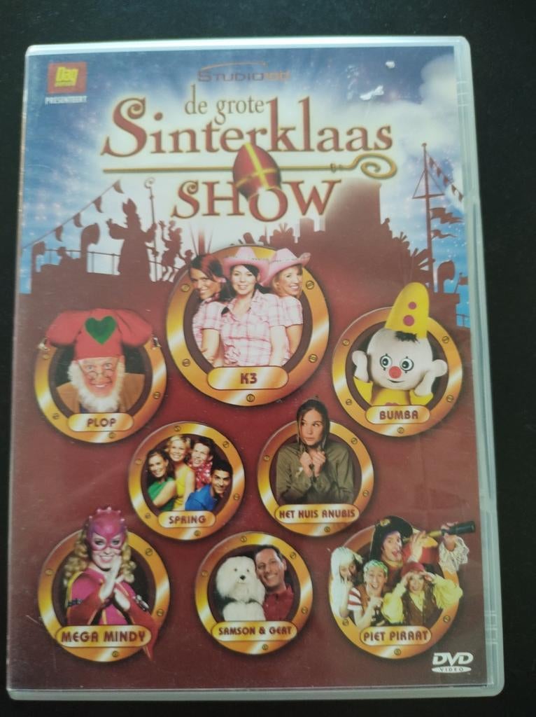 DVD De grote Sinterklaas show, Alle leeftijden, Ophalen of Verzenden, Gebruikt, Overige genres