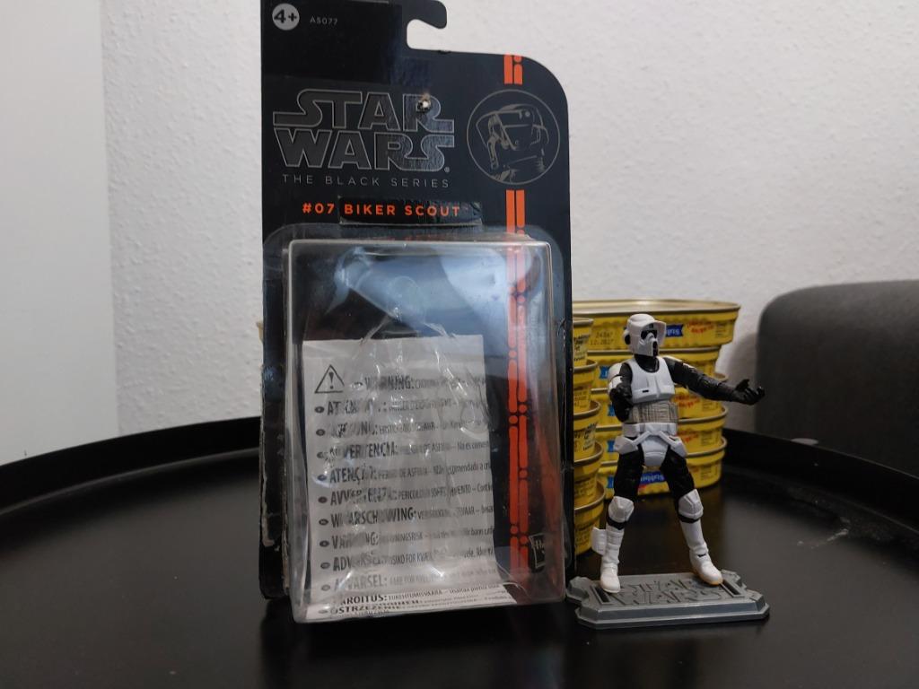 Biker scout return of the jedi, Ophalen of Verzenden, Gebruikt, Actiefiguurtje