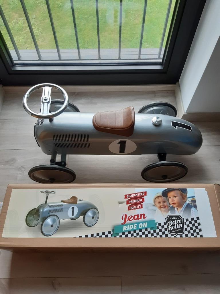 Loopauto retro roller, Kinderen en Baby's, Speelgoed | Buiten | Voertuigen en Loopfietsen, Ophalen, Zo goed als nieuw, Loopvoertuig