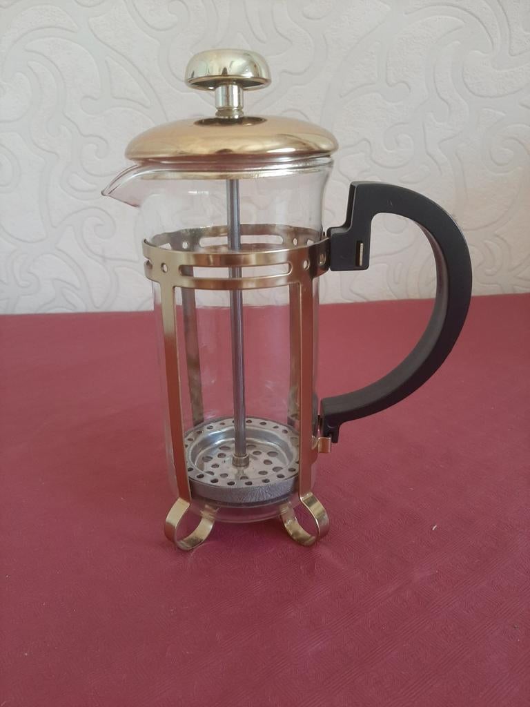 Presse française/cafétéria rétro aux accents dorés, Collections, Rétro, Enlèvement ou Envoi
