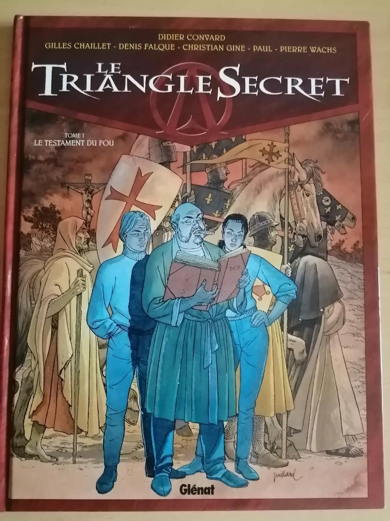 BD Le triangle Secret 1. Le testament du fou de Convard, Ophalen of Verzenden