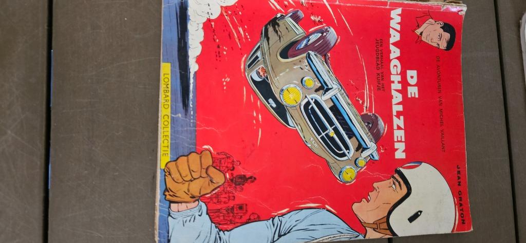 Les aventures de Michel Vaillant, Une BD, Enlèvement, Utilisé, LOMBARD