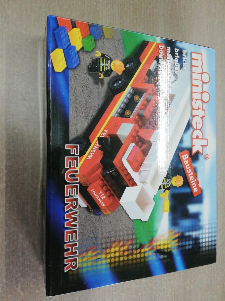 Lego ministeck brandweer nieuw, Kinderen en Baby's, Ophalen, Zo goed als nieuw, Complete set