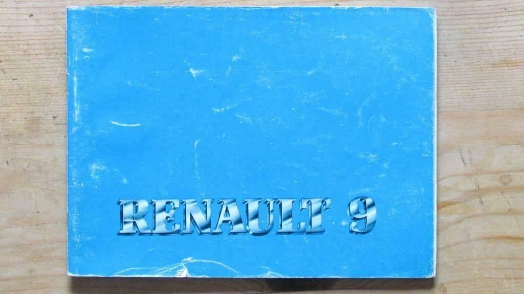 Renault R9 handleiding van 1983, Ophalen of Verzenden
