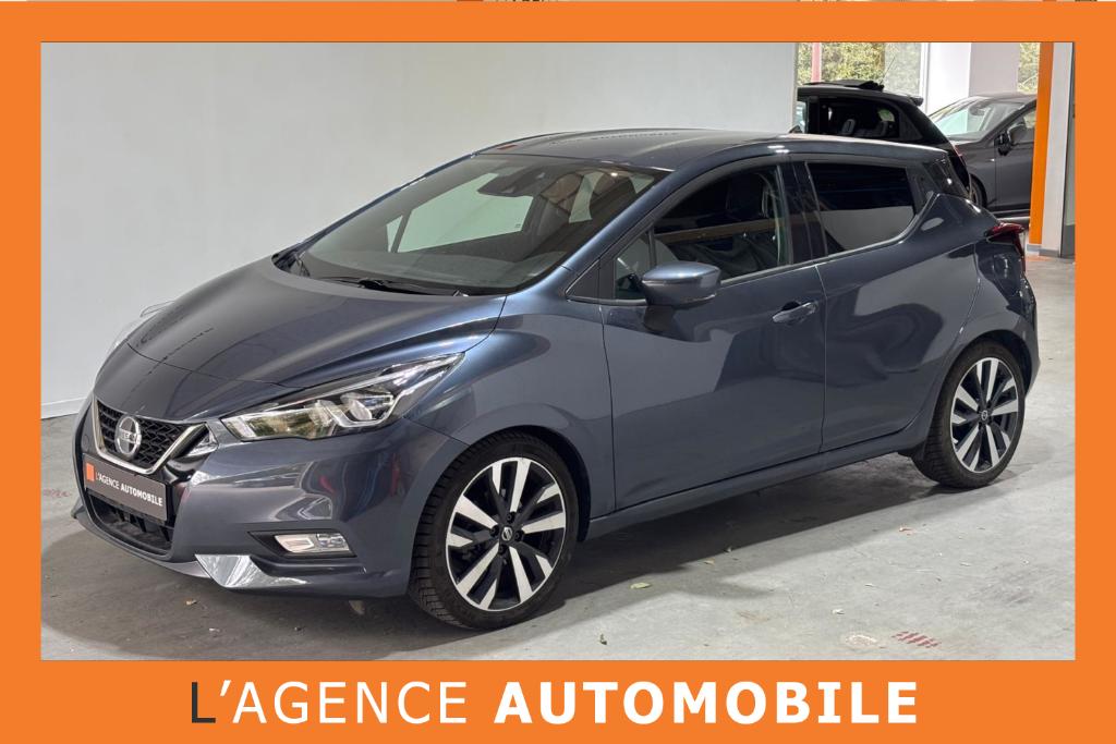 Nissan Micra - 12 maanden garantie, Stof, Zwart, Blauw, 5 deurs