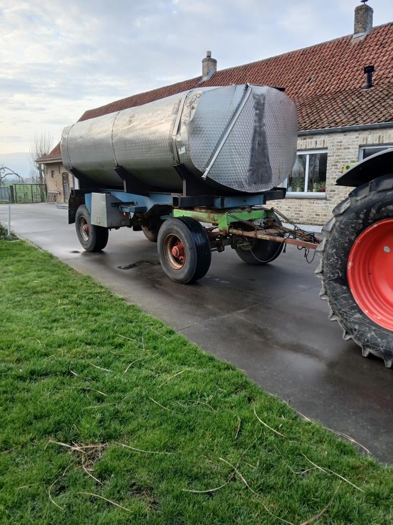Inox tank, Ophalen