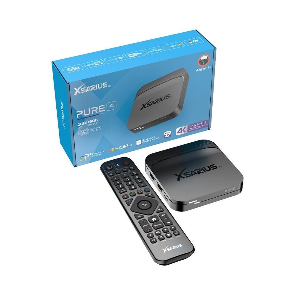 Xsarius Pure 4 Android, Ophalen, HDMI
