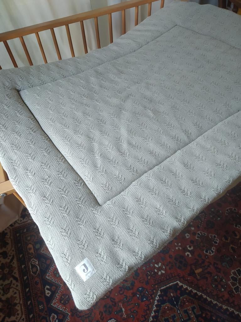 Hoeslaken voor boxmatras en bijpassend boxkleed Jollein, Kinderen en Baby's, Ophalen, Boxkleed