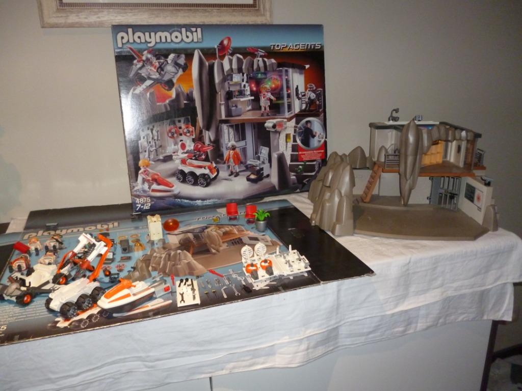 PLAYMOBIL Top Agents 4875 Grand siège social, Enlèvement