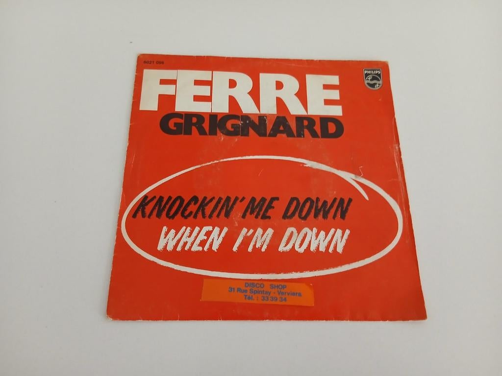 Ferre Grignard knockin'  me down, Enlèvement ou Envoi, Utilisé