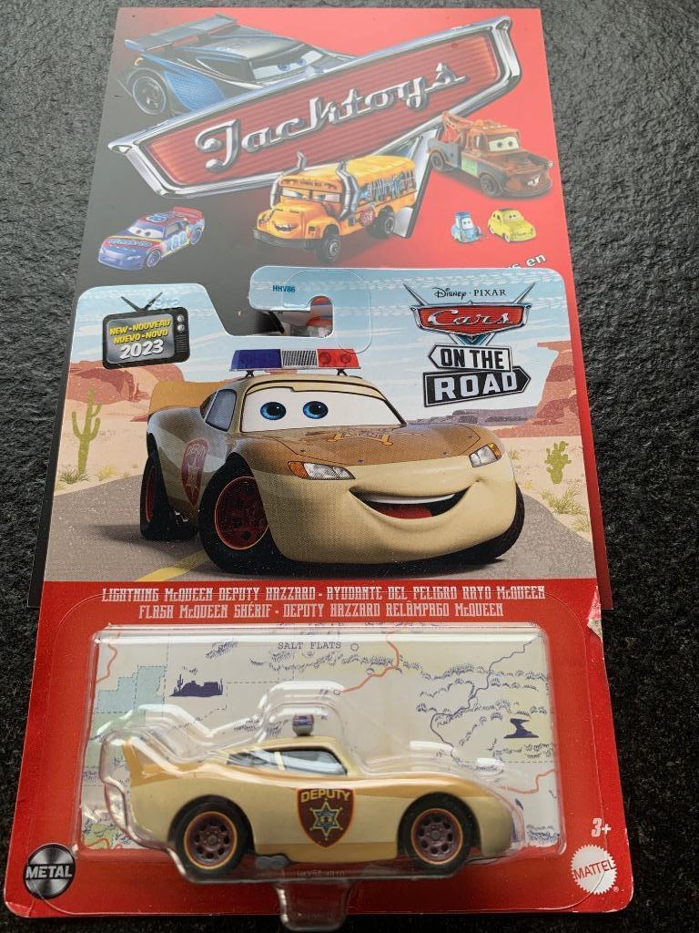 Cars Disney Pixar Deputy Lightning McQueen, Kinderen en Baby's, Speelgoed |Speelgoedvoertuigen, Ophalen of Verzenden, Nieuw