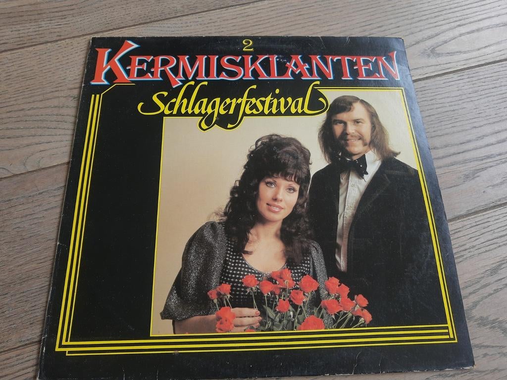 Lp : De Kermisklanten - Schlagerfestival, Cd's en Dvd's, Ophalen of Verzenden, Zo goed als nieuw