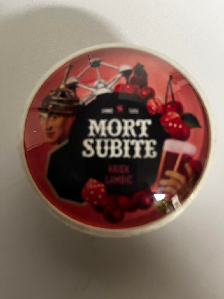 Lampje mort subiet, Verzamelen, Biermerken, Ophalen of Verzenden, Gebruikt