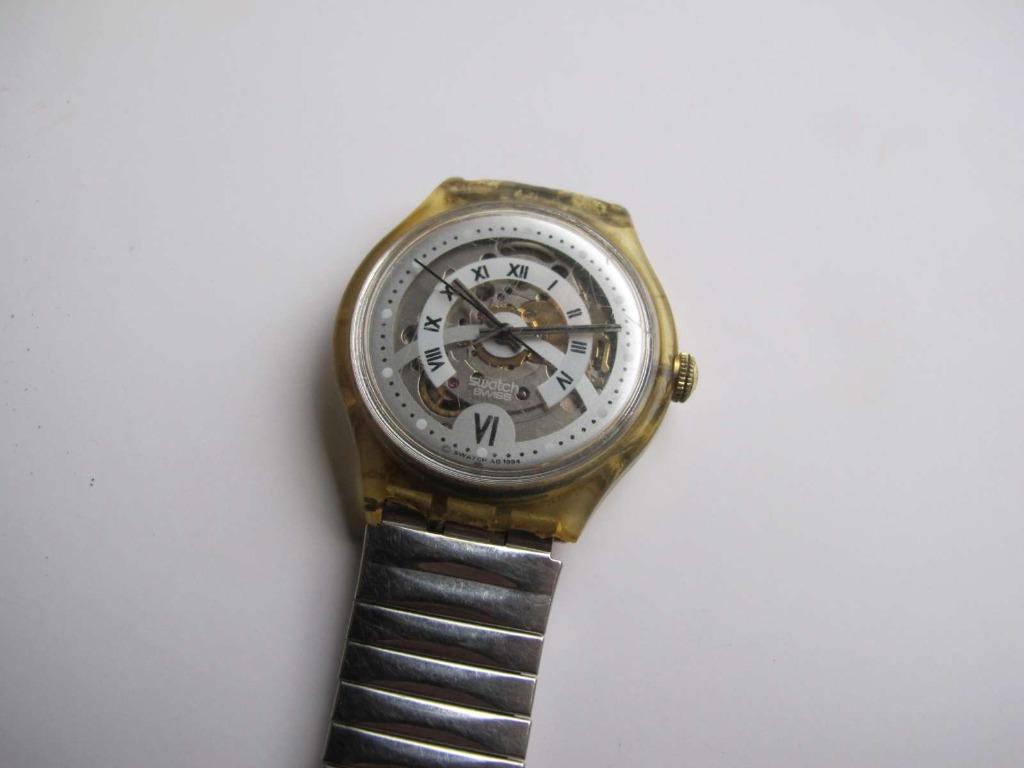 Swatch automatic ETA 2842 23 jewels AG 1994 werkt perfect, Ophalen of Verzenden