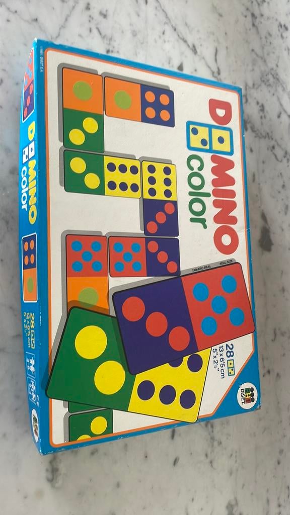 Domino-spelen met vormen - blokken puzzel en een eerste gita, Ophalen, Zo goed als nieuw