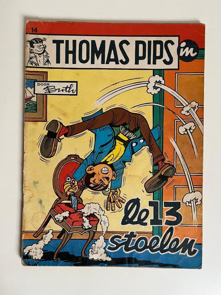Thomas Pips 14 - De 13 stoelen - 1e druk, Envoi, Buth
