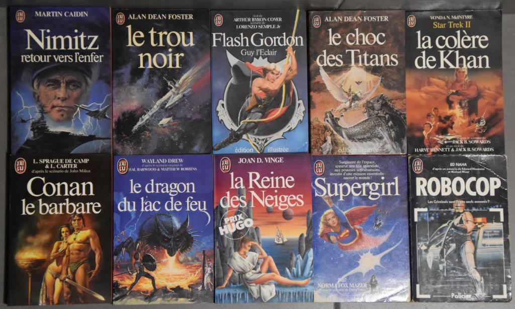 10 Romans SF J'ai Lu, Livres, Enlèvement ou Envoi, Utilisé